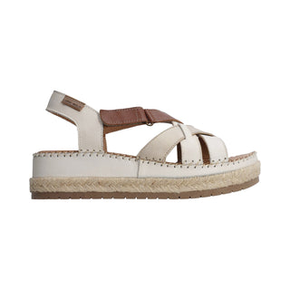 Sandalia Dama 1681 Pamplona Marfil