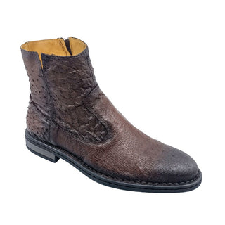 BOTIN CABALLERO 7911AS PANZA DE AVESTRUZ TABACO