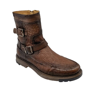 BOTIN CABALLERO 8949AS PANZA DE AVESTRUZ TABACO