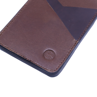 Tarjetero de Piel en Color Café - Tarjeteart