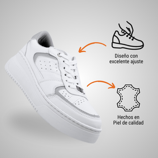 Tenis Dama 5766DA Giusta Blanco
