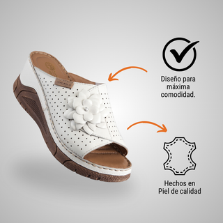 Sandalia Dama 1384 Cazu Blanco