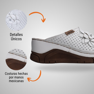 Sandalia Dama 1384 Cazu Blanco