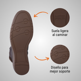 Botin Dama 4850 Nona Tabaco
