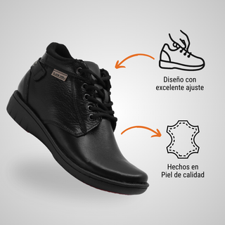 Botín Dama 5862 Italia Negro