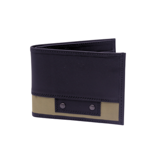 Cartera Piel Caballero Carcab928 color Negro/Arena