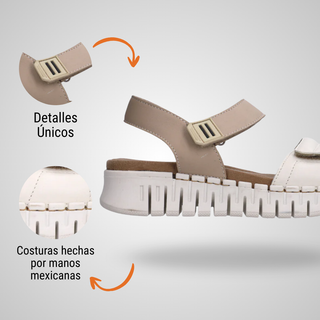 Sandalia Dama 2163 Alana Marfil-Arena