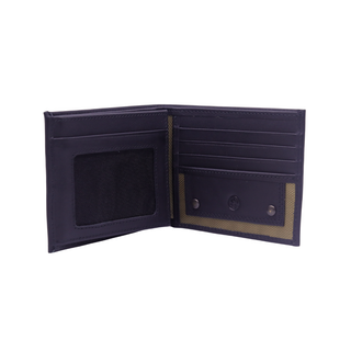 Cartera Piel Caballero Carcab928 color Negro/Arena