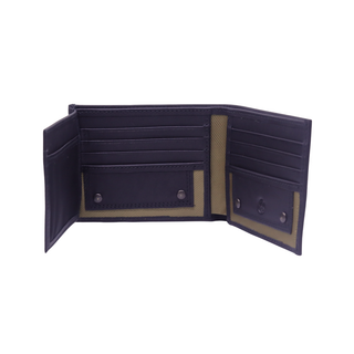 Cartera Piel Caballero Carcab928 color Negro/Arena