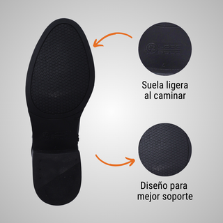 Botin Dama 5095 Lupo Negro