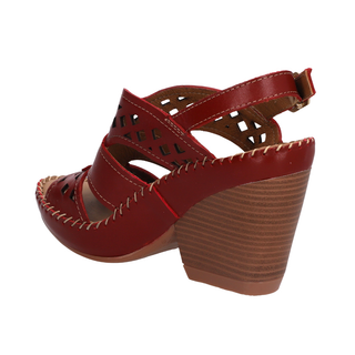 Sandalia Dama 3427 Susa Rojo