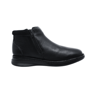 Botín Para Dama Hecho De Piel Autentica 4024 Sofy Negro Hecho a Mano
