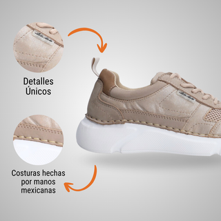 Tenis Dama 4662 Danna Taupe