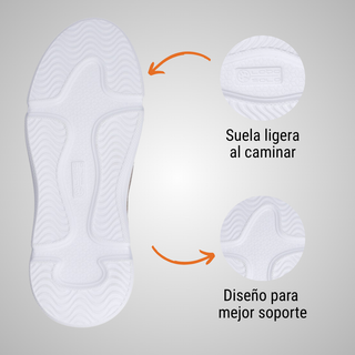 Tenis Dama 4662 Danna Taupe