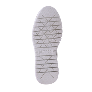 Tenis Para Dama Hecho De Piel Autentica 4955 Milo Platino Hecho a Mano