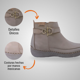 Botin Dama 5697 Scarlett Taupe