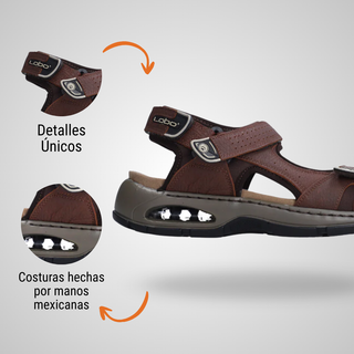 Sandalia Caballero 6002 Chestnut