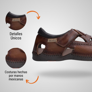 Sandalia Caballero 6612 Mateo Camel