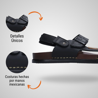 Sandalia Caballero 6810 Brest Negro