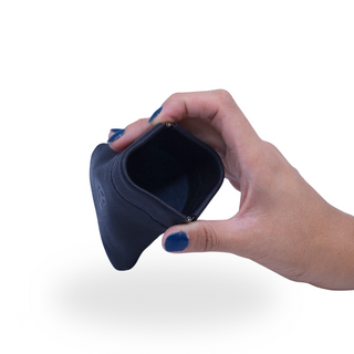 Monedero de Piel Negro