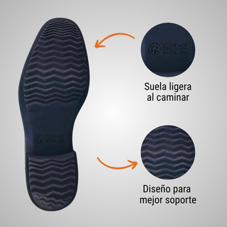 Botin para Caballero en Piel de Avestruz Color Tabaco - 7911AK