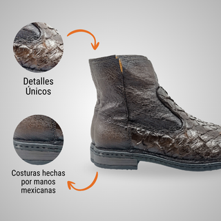 BOTIN CABALLERO 7911PES PESCADO PIRARUCU CAFÉ