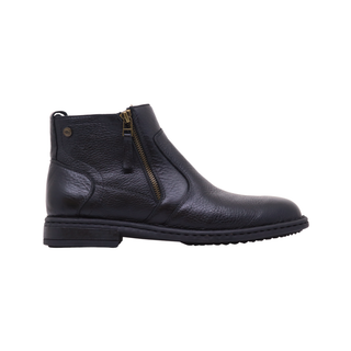 Mocasín Para Caballero Hecho De Piel Autentica 7956 Bruno Negro Hecho a Mano