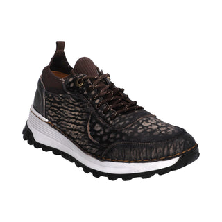 Tenis para Caballero en piel de Venado color Brown - 8003VE