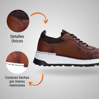Tenis Caballero 8003 Gap Orange