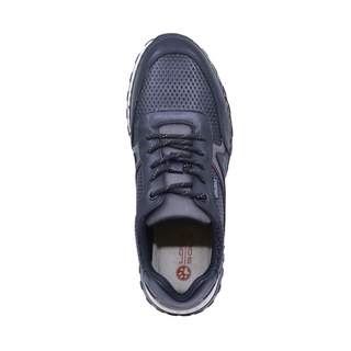 Tenis Caballero de piel 8006 Negro/ Gris Madrid Gap Hecho a Mano