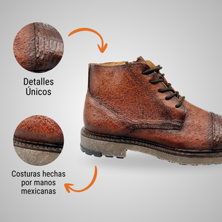 BOTIN CABALLERO 8942ASC AVESTRUZ TAN