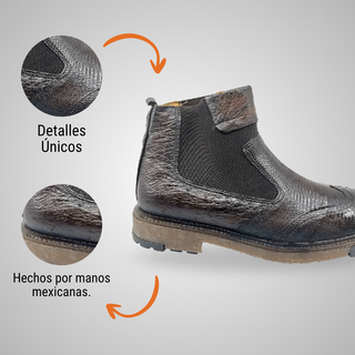 BOTIN CABALLERO 8948XL LIZARD CAFE