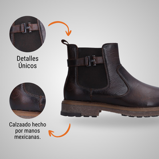 Botin Caballero 8958 Roke Cocoa