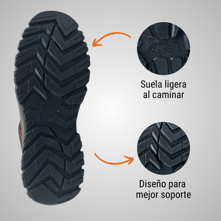 Choclo Caballero 9061 Button Brown