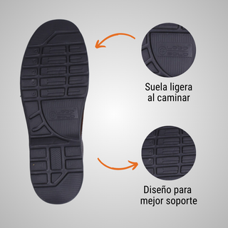 Choclo Caballero 9664 Duval Negro