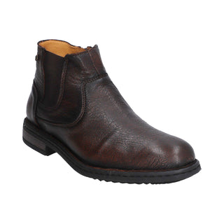 Botin para Caballero en Piel de Venado Color Berdus(Café)- 7952VE