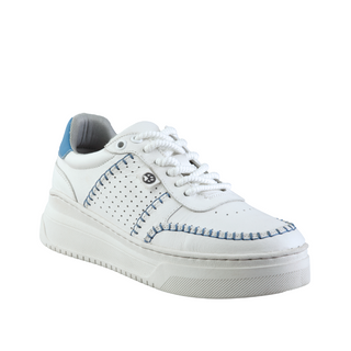 Tenis Dama 5765DA Gousta Blanco/Azul