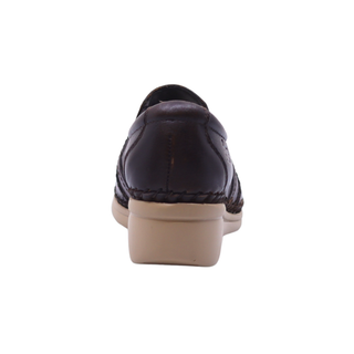 Zapato Cómodo Para Dama de piel 4737 Jessi Cafe Hecho a Mano