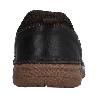 Choclo para Caballero en Piel de Lizard y Venado en Color Moka - 8982XL