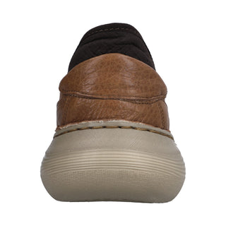 Choclo para Caballero en Piel de Venado Jumbo en Color Camel - 8062VE