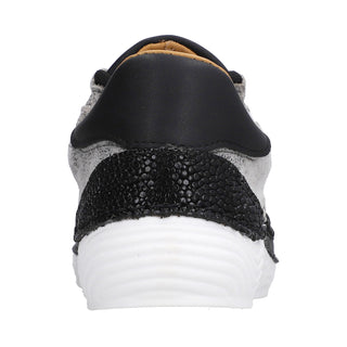 Tenis para Dama en Piel de Mantarraya/Venado Color Negro/White - 5131XM