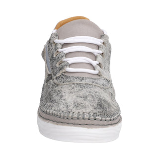 Tenis para Dama en Piel de Venado Break Color Blanco - 5131VE