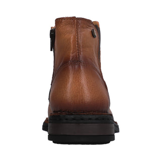 Botin para Caballero en Piel de Venado Color Camel - 7952VE