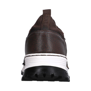 Tenis para Caballero en piel de Venado color Berdus(Café) - 8003VE