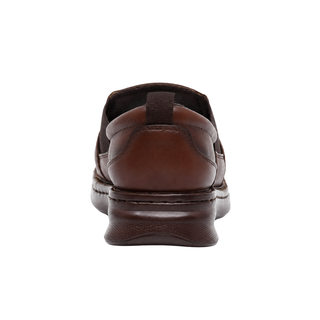 Zapato Cómodo Para Dama de piel 4023 Sofy Caoba