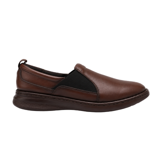 Zapato Cómodo Para Dama de piel 4023 Sofy Caoba