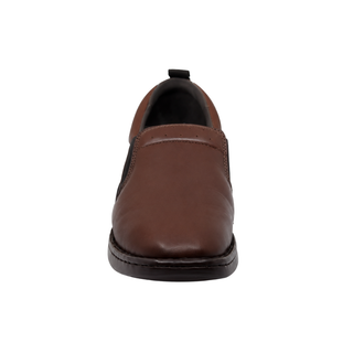 Zapato Cómodo Para Dama de piel 4023 Sofy Caoba